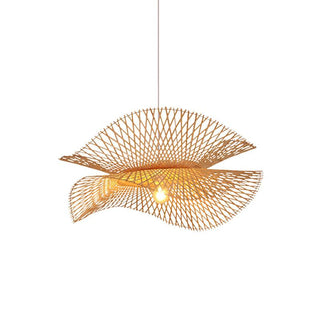Twirl Suspension Moderne en Bambou