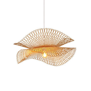 Twirl Suspension Moderne en Bambou
