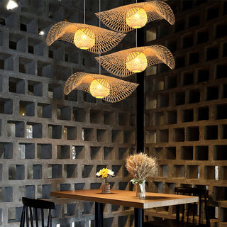 Twirl Suspension Moderne en Bambou