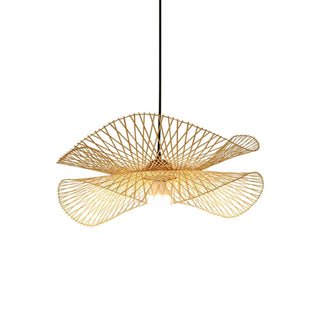 Twirl Suspension Moderne en Bambou