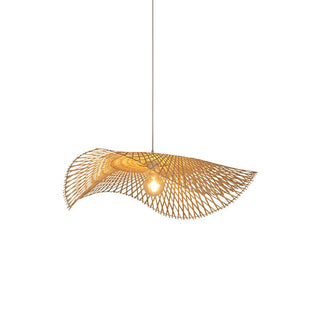 Twirl Suspension Moderne en Bambou
