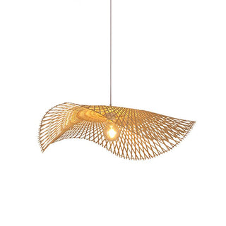 Twirl Suspension Moderne en Bambou