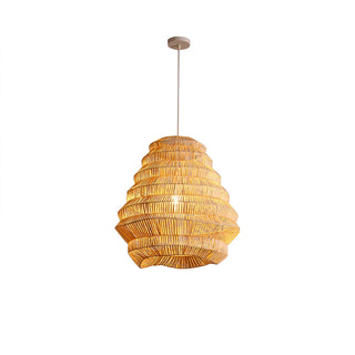 Strata Suspension Moderne en Bambou