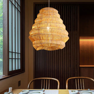 Strata Suspension Moderne en Bambou