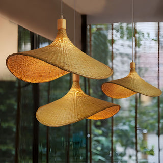 Marona Suspension Vintage en Rattan