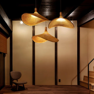 Marona Suspension Vintage en Rattan