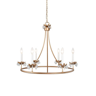 Yrvuvyh Ancien Industriel Luxe Laiton Cristal Lustre