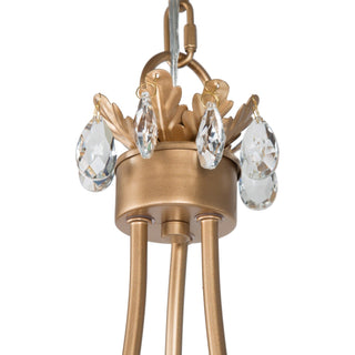 Yrvuvyh Ancien Industriel Luxe Laiton Cristal Lustre