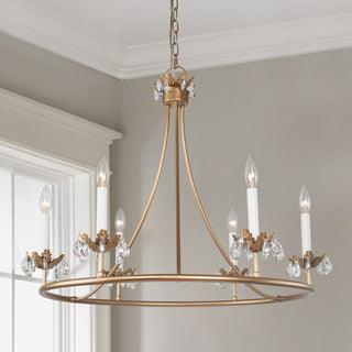Yrvuvyh Ancien Industriel Luxe Laiton Cristal Lustre