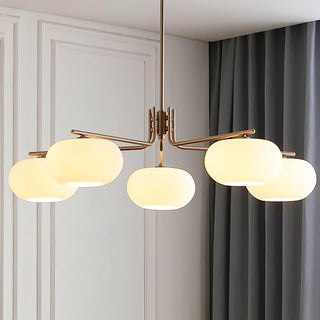 Lustra Lustre Industriel 5-Luminaires Moderne-Luire