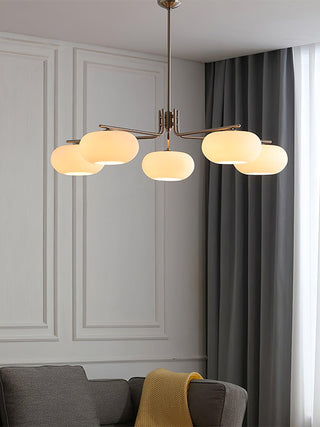 Lustra Lustre Industriel 5-Luminaires Moderne-Luire