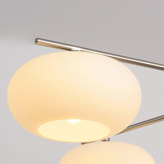Lustra Lustre Industriel 5-Luminaires Moderne-Luire
