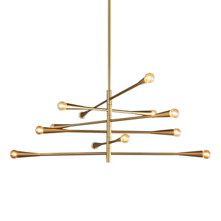 Sifuvyu Moderne Minimaliste Laiton Métal Lustre