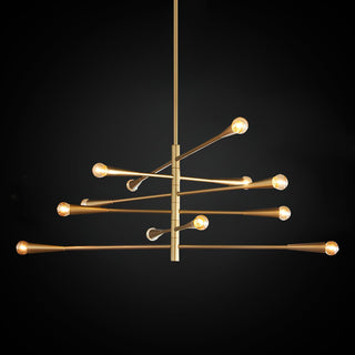 Sifuvyu Moderne Minimaliste Laiton Métal Lustre