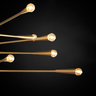 Sifuvyu Moderne Minimaliste Laiton Métal Lustre