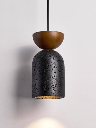 Iris Suspension Focused Noir Travertin