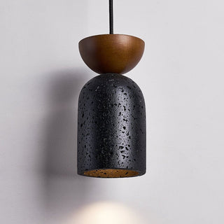 Iris Suspension Focused Noir Travertin