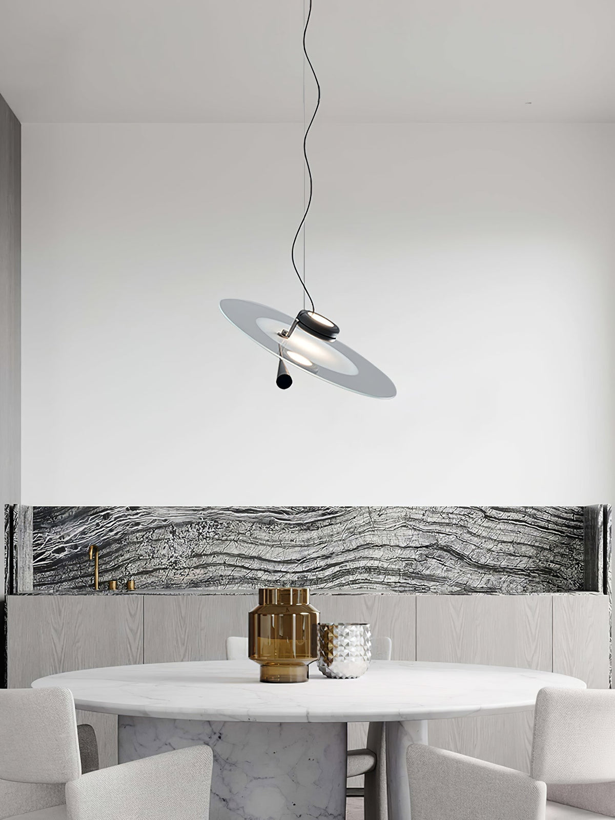 Cyrisse Lampe à suspension d'art nordique haut de gamme
