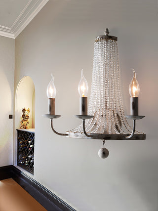 Arvela Vintage Industriel Crystal Applique