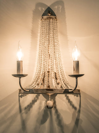 Arvela Vintage Industriel Crystal Applique