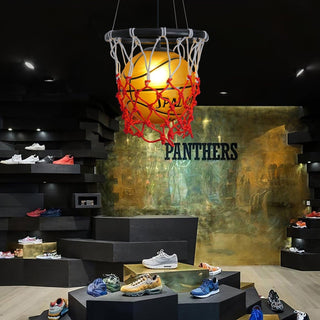 Lustra Suspension Lampe Panier de Basketball