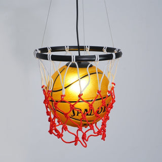 Lustra Suspension Lampe Panier de Basketball