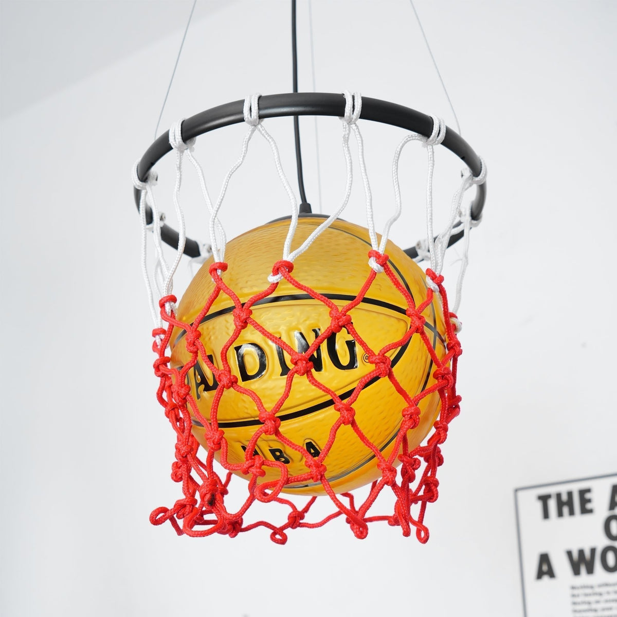 Lysia Suspension Lampe Panier de Basketball