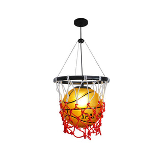 Lustra Suspension Lampe Panier de Basketball