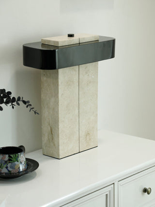 Abram Moderne Lampe de Table en Marbre