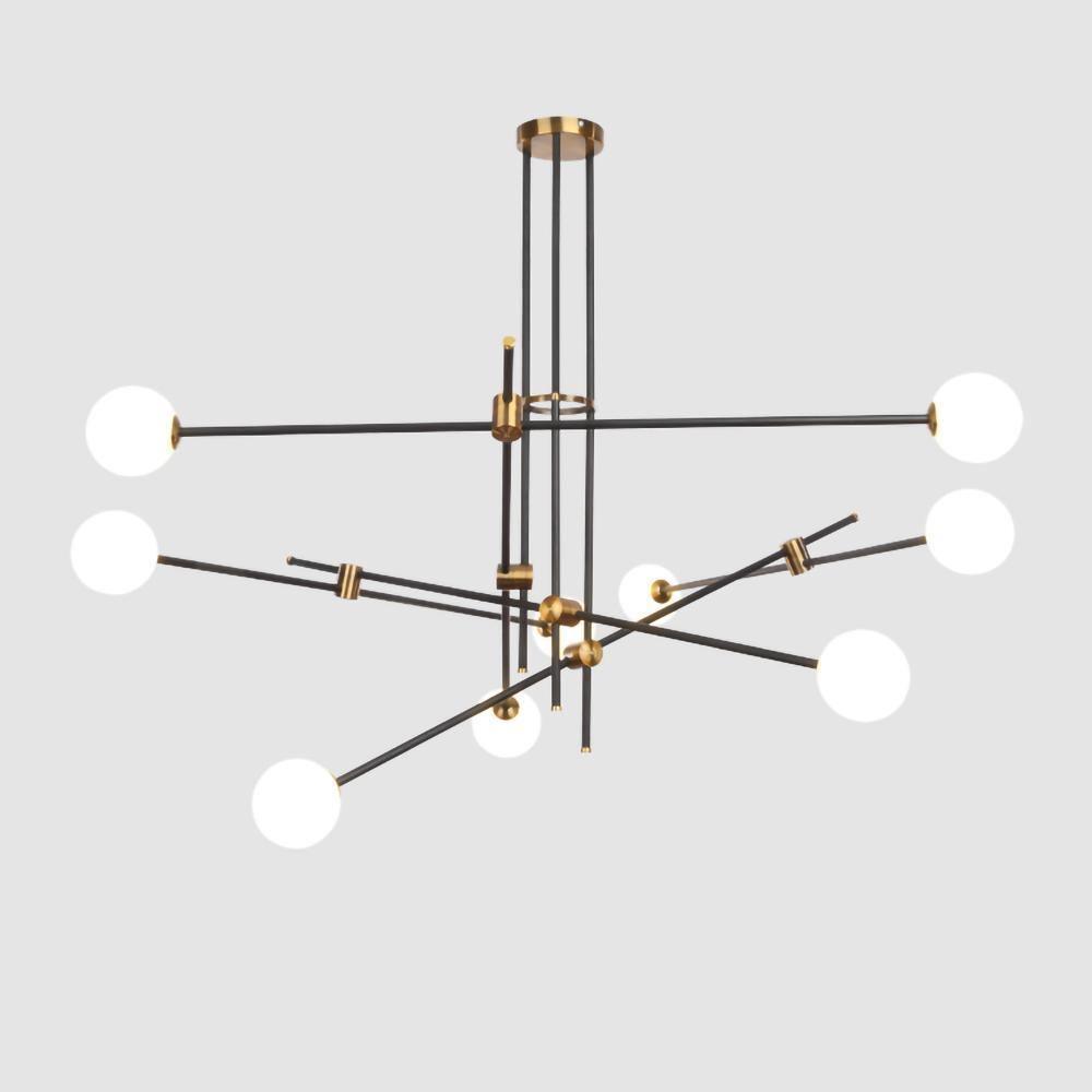 Ravelia SI Laiton Verre Globe