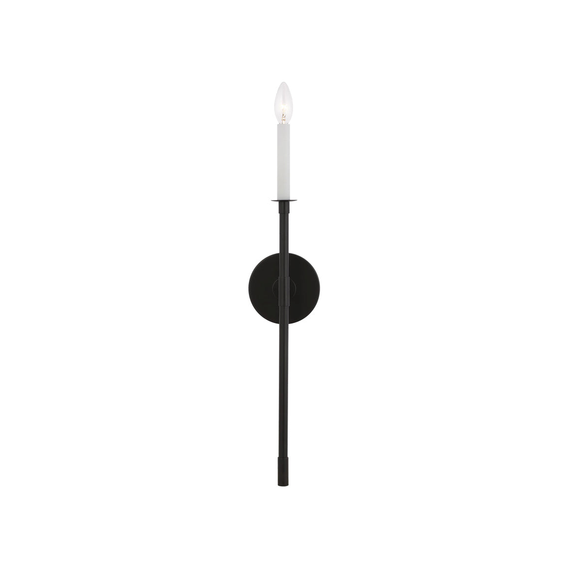 Alvuvyh Moderne Minimaliste Noir Métal Applique Murale