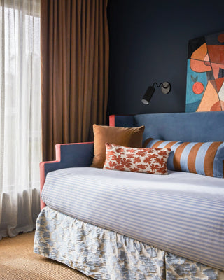 Vatnuvyu Moderne Minimaliste Tissu Métal Applique Murale