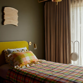 Vatnuvyu Moderne Minimaliste Tissu Métal Applique Murale