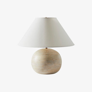 Domino Lampe de Table en Bois Minimaliste
