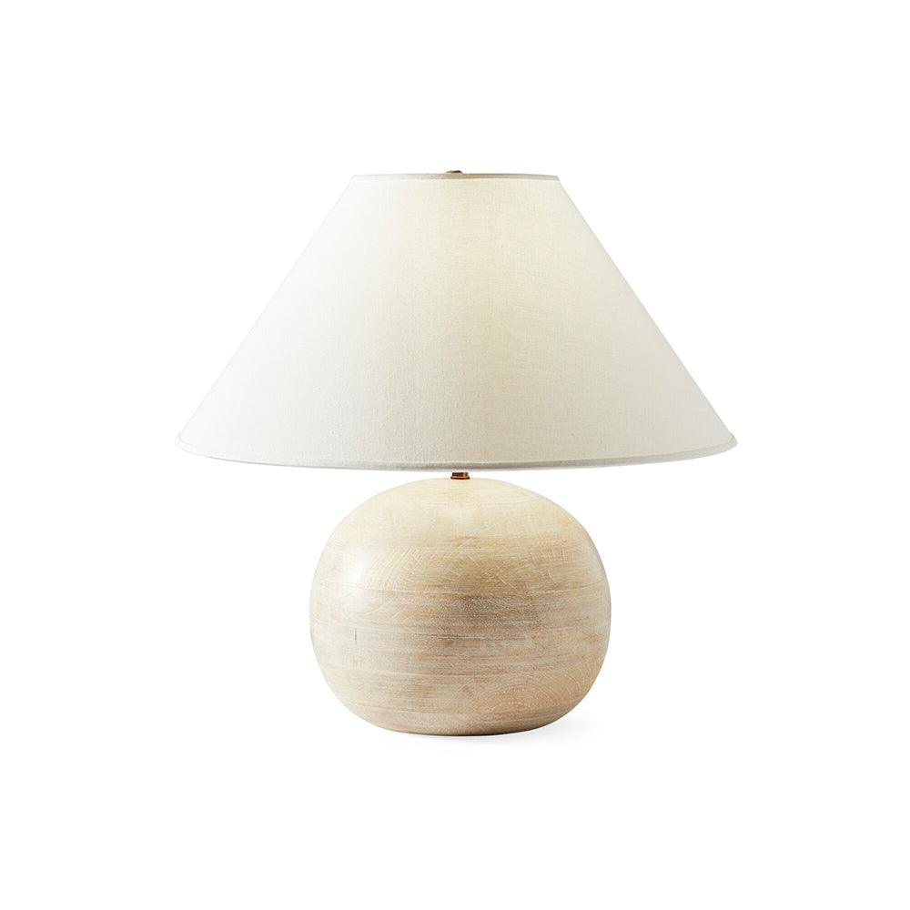 Domino Lampe de Table en Bois Minimaliste