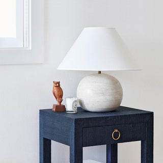 Domino Lampe de Table en Bois Minimaliste