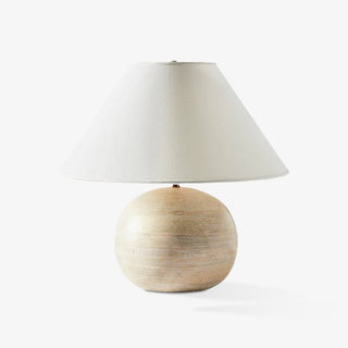 Domino Lampe de Table en Bois Minimaliste