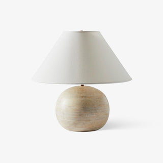 Domino Lampe de Table en Bois Minimaliste