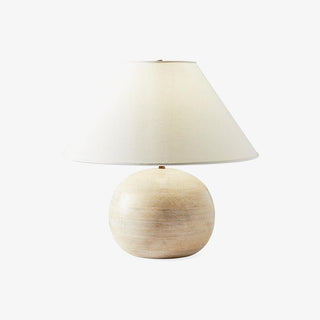 Domino Lampe de Table en Bois Minimaliste