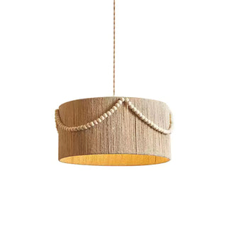 Ershaa Suspension Bohème Élégante à Perles Naturelles