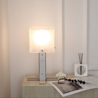 Beam Steel Acrylic Table Lamp-Neutral Decor