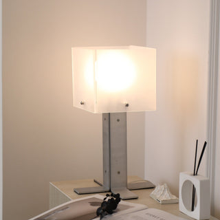 Beam Steel Acrylic Table Lamp-Neutral Decor