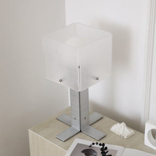 Beam Steel Acrylic Table Lamp-Neutral Decor