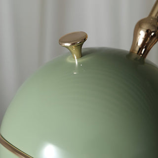Lustra Lustre Vert Sci-Fi Élégant