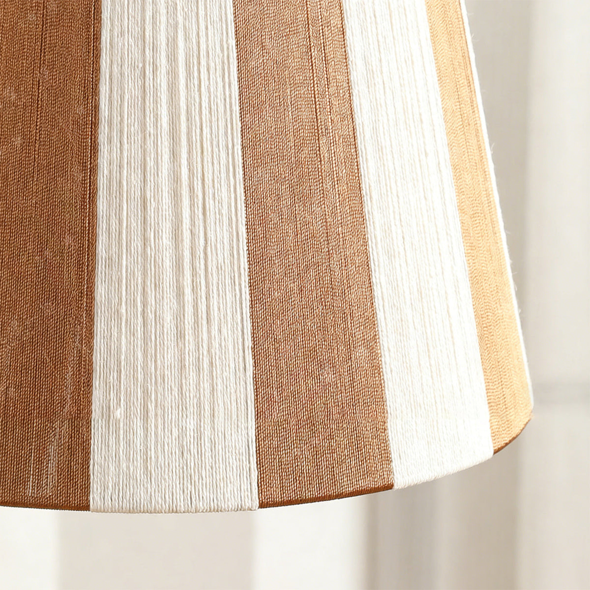 The brown and white color option of the Beatrice Pendant Light.