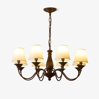 Aurora Lustre Vintage à Abat-jour en Tissu