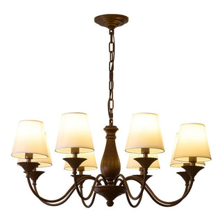 Aurora Lustre Vintage à Abat-jour en Tissu