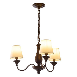 Aurora Lustre Vintage à Abat-jour en Tissu