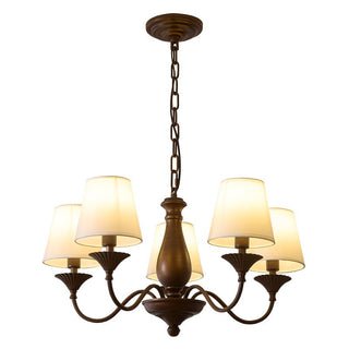 Aurora Lustre Vintage à Abat-jour en Tissu