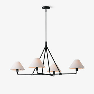 Aurora Lustre à Abat-jour Conique Minimaliste